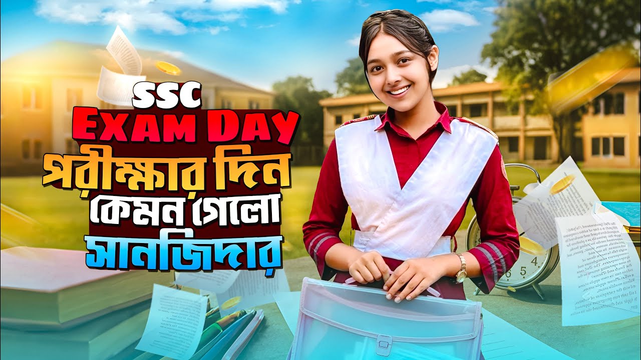 সানজিদার SSC পরীক্ষা কেমন হলো ! SSC Exam Day_ 2025 _ VLOG | Sanjida_Snigdha