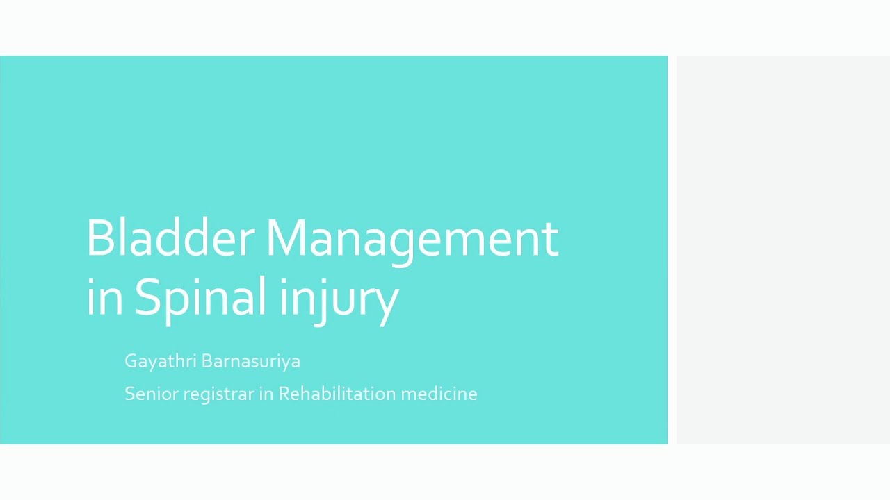 SLMA Lecture on medical rehabilitation 