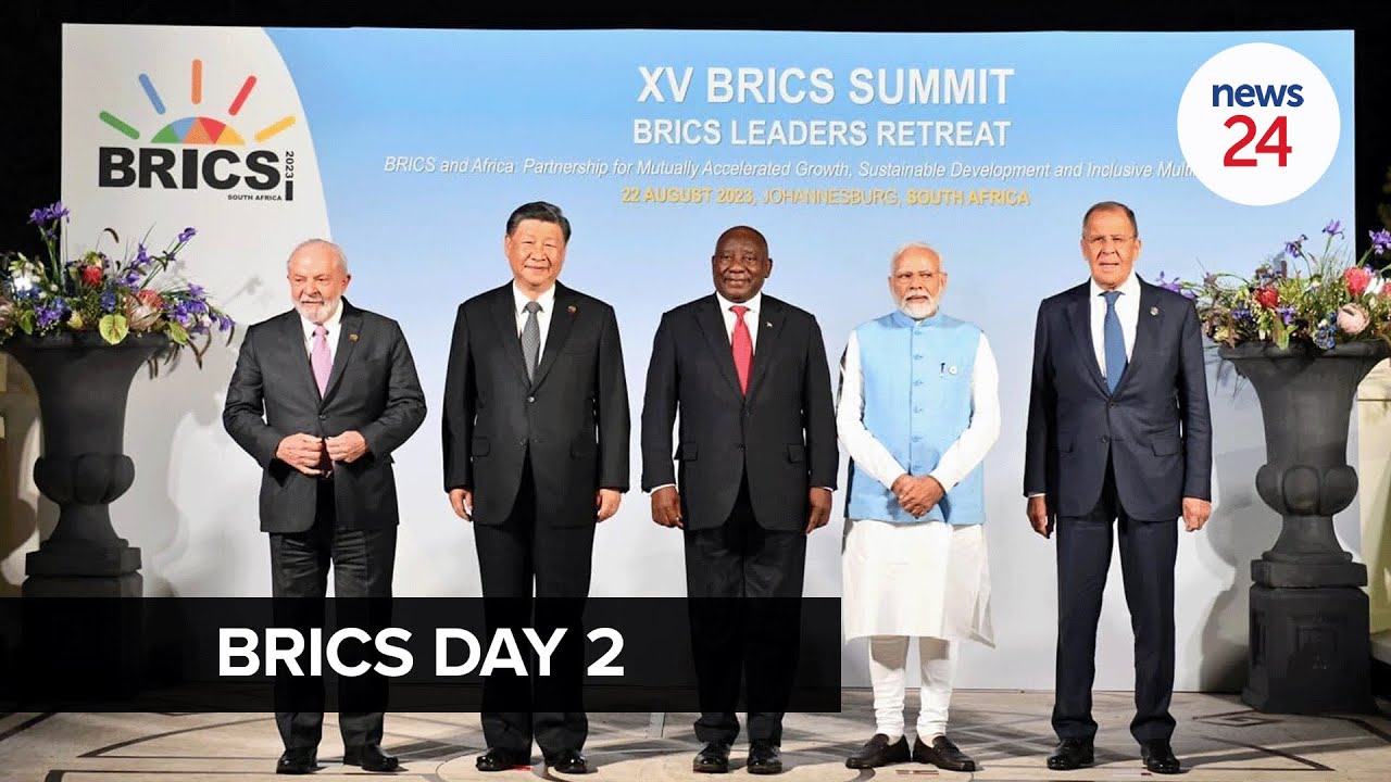 WATCH | BRICS summit Day2: Leaders set to discuss BRICS - Africa relations