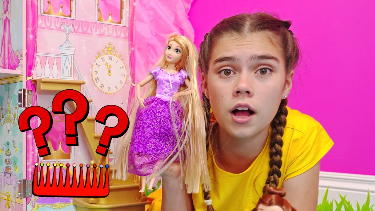 Nastya becomes a real-life Barbie. A fun story for kids.