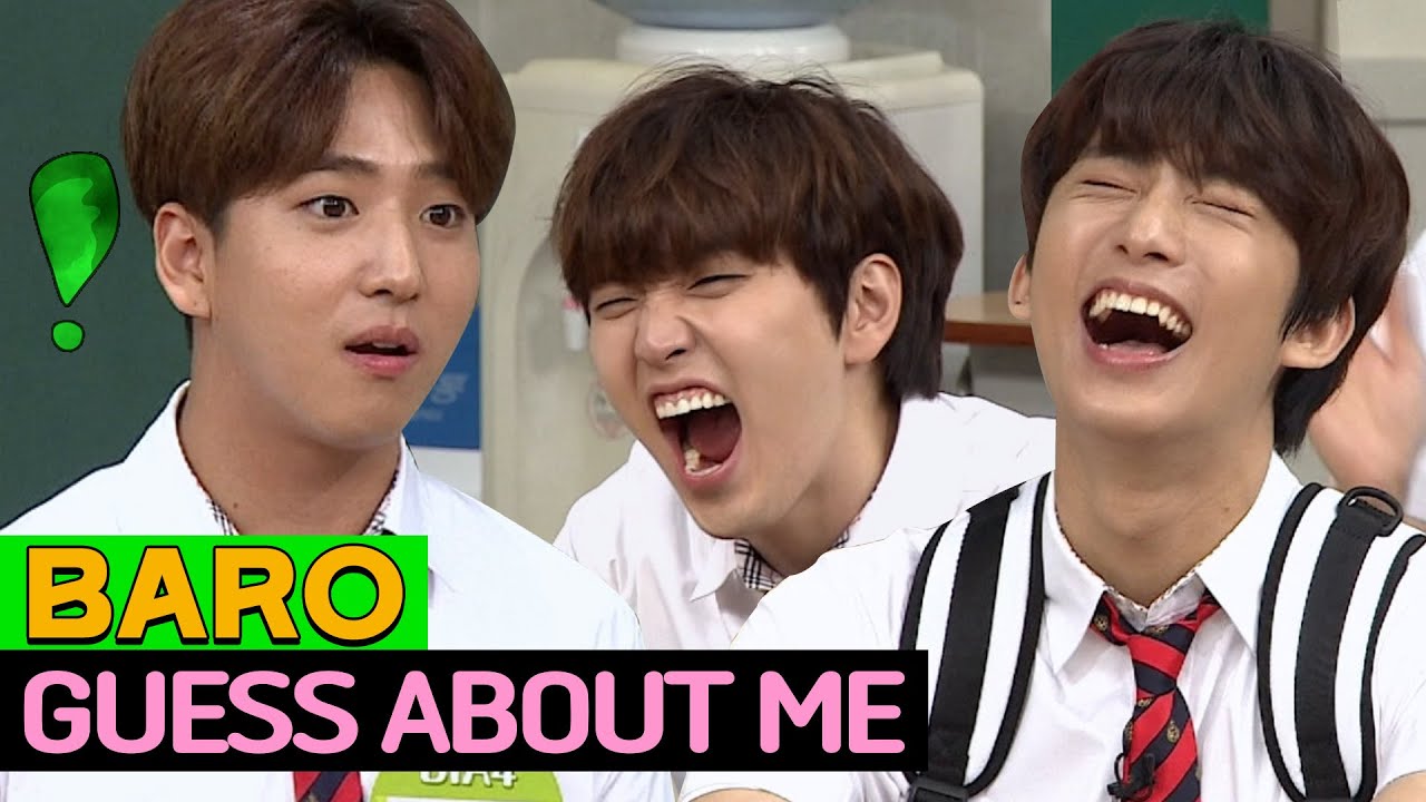 Knowingbros B1A4 Baro Угадай обо мне💚