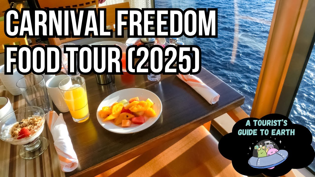 Carnival Freedom Food Tour: Every Restaurant, Snack, and Hidden Gem!