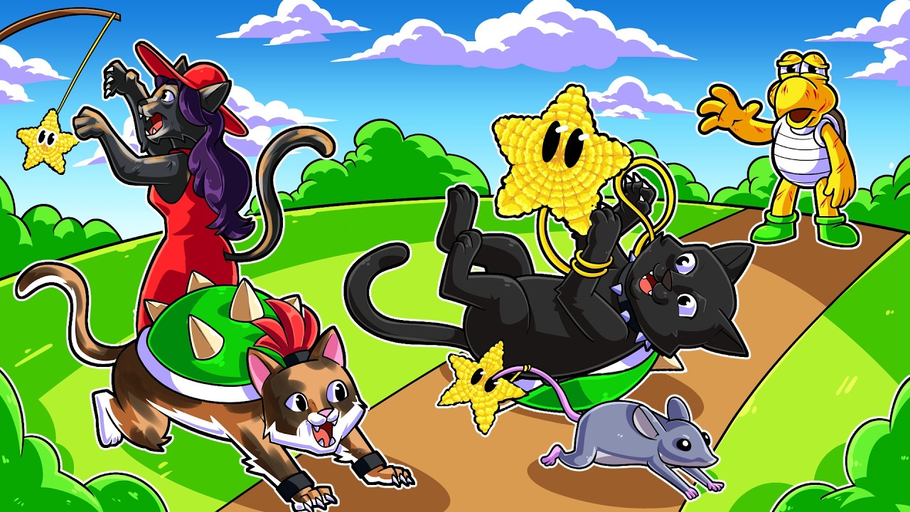 Can I Beat My 3 Cats in Mario Party?
