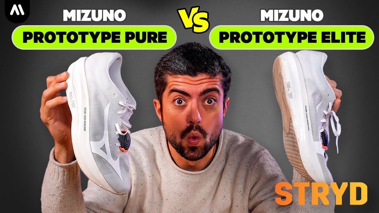 Сравнение STRYD | Mizuno Prototype Pure vs Elite