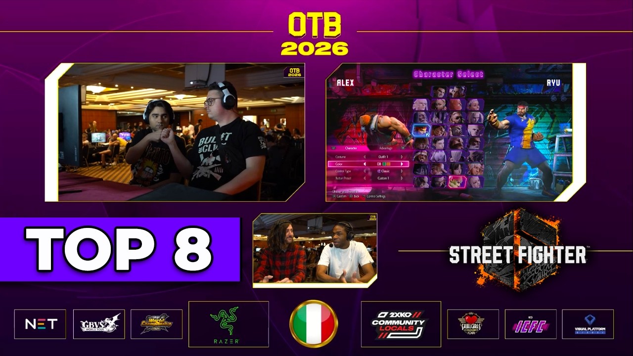 Street Fighter 6 Top 8 | Only The Best 2026 [Naples, Italy]