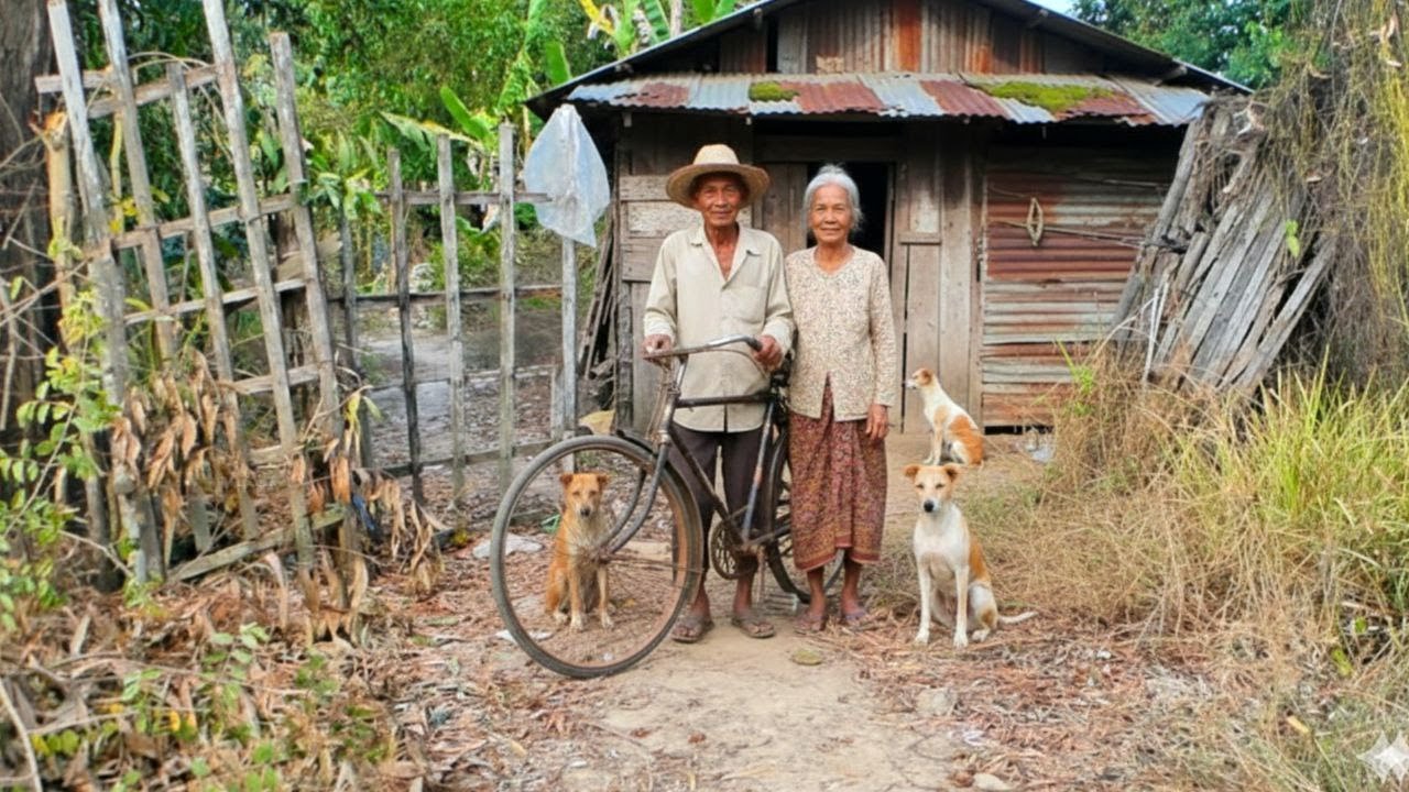 After Years of Silence, Poor Grandparents Return to the Dusty House They Still Call Home.