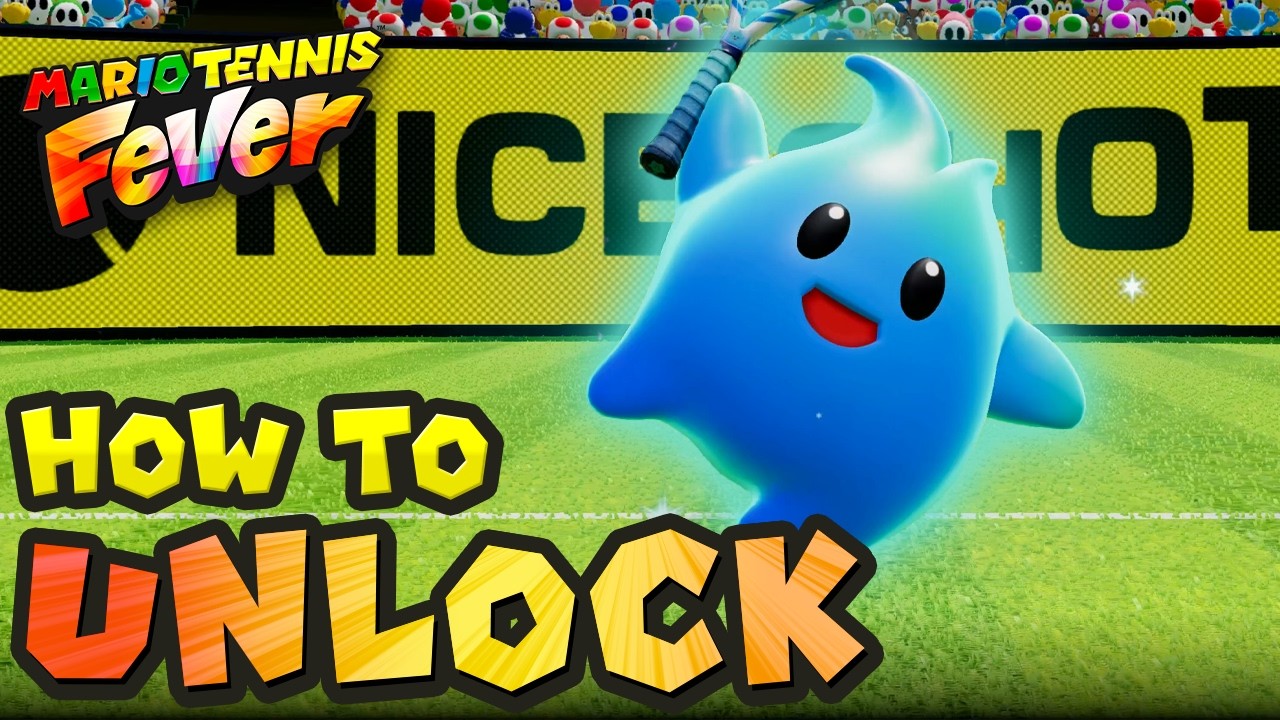 Here's How to Unlock Lumalee QUICKLY in Mario Tennis Fever! (Guide)