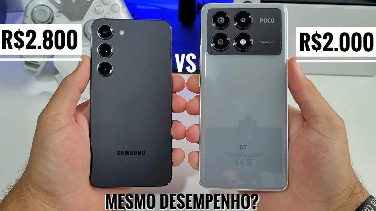POCO X6 PRO VS GALAXY S23 TEM MUITA DIFERENÇA DE DESEMPENHO?