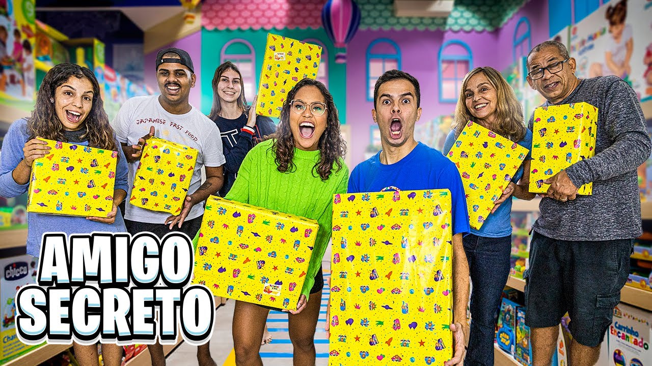 AMIGO SECRETO DE BRINQUEDOS NA MANSÃO! - QUEM GANHOU O MELHOR!?