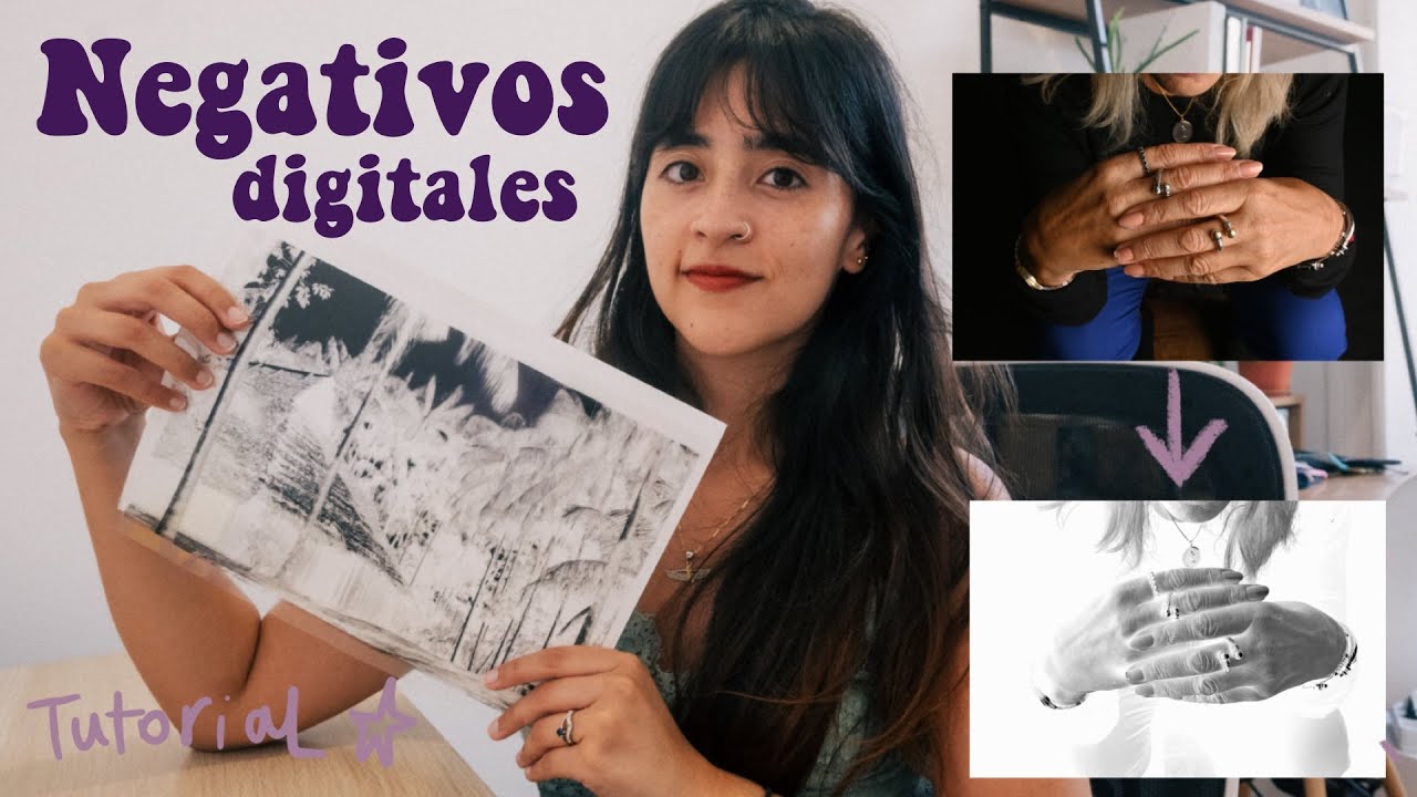🎞 Negativo Digital en Photoshop - Hazlo en 2 MINUTOS - Negativo para cianotipia - Tutorial 🎞