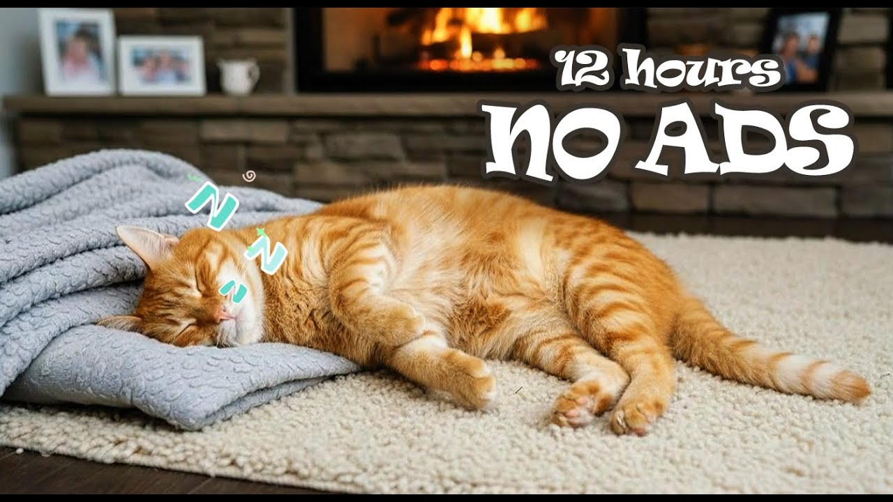 EXTRA LONG Calming Music for Cats 🐱 Therapy Music for Cats, The best music to calm your cat!