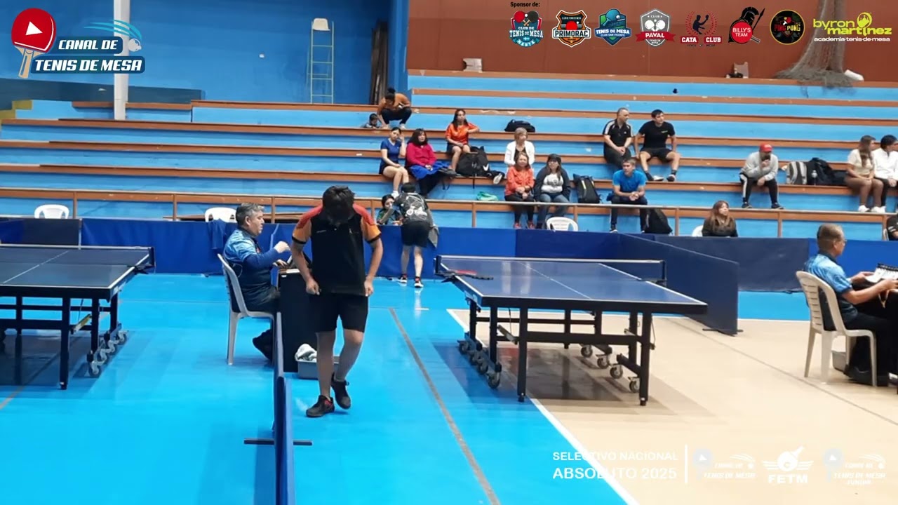 Selectivo Nacional Absoluta 2025 | Dia 2 | 16avos | Montalvo Juan Vs Jared Enriquez