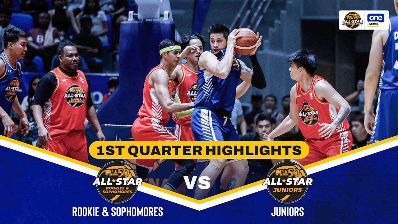 ROOKIE/SOPHOMORE VS. JUNIORS | 1ST QUARTER HIGHLIGHTS | 2026 PBA All-Star Weekend | March 6, 2026