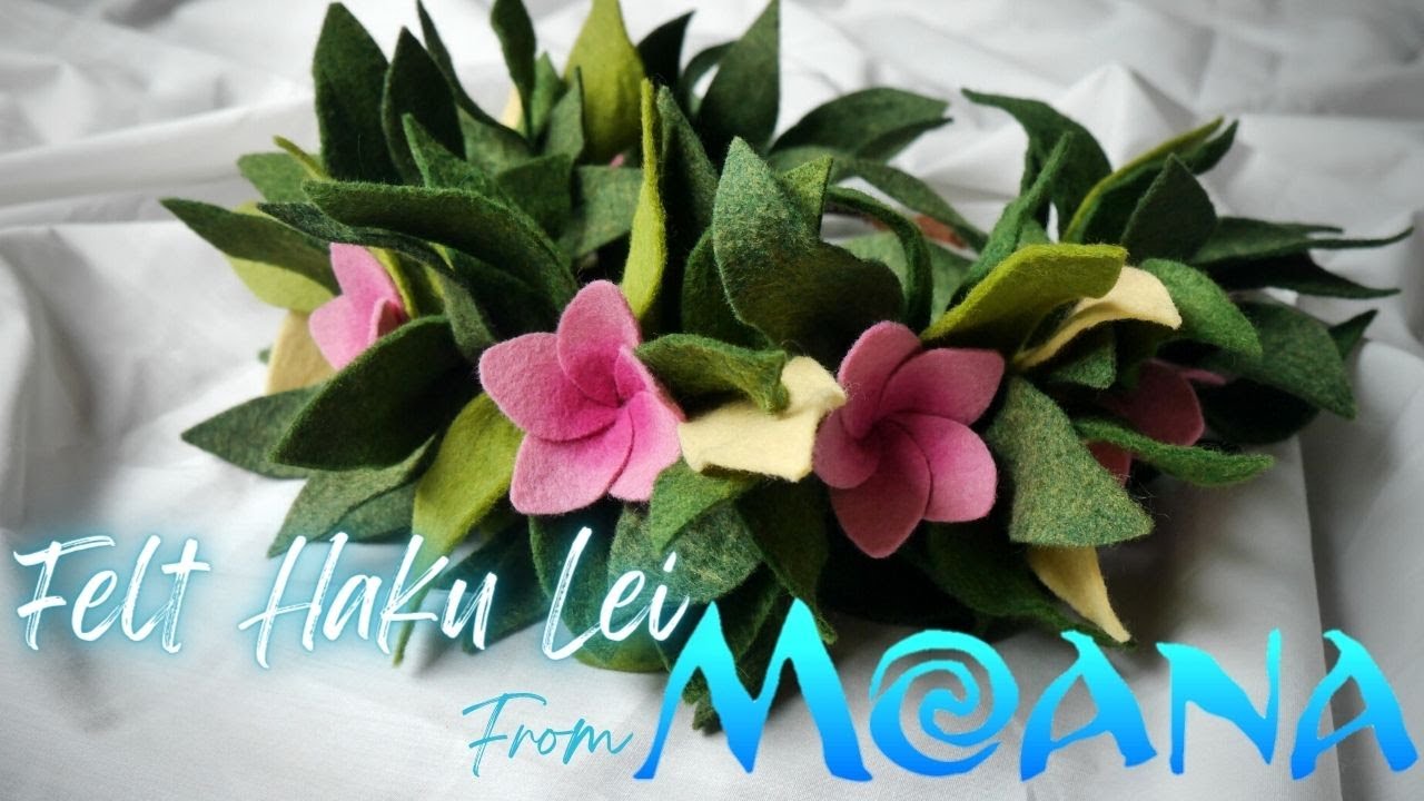 Disney Series : Felt Haku Lei from Moana