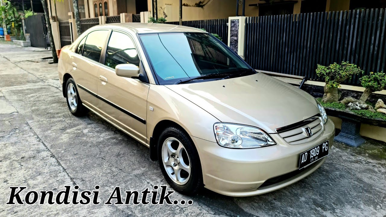 Civic VTi 2001 || Mobil Simpanan..ODO jalan 27rb..di usia 22tahun 😉👌