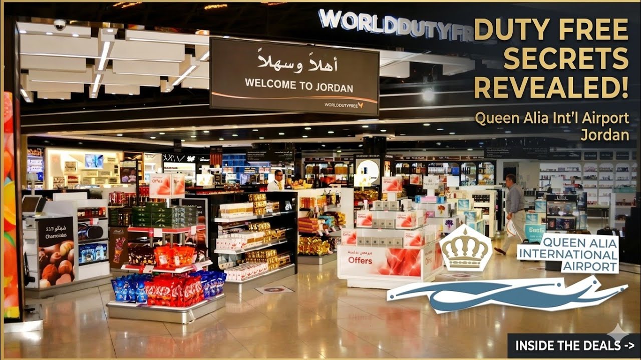QUEEN ALIA INTERNATIONAL AIRPORT, AMMAN, JORDAN 🇯🇴 