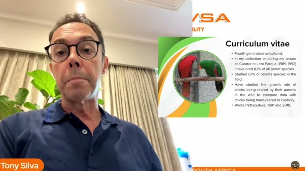 Parrot Keeping Insights with Tony Silva | PASA Webinar on Aviculture