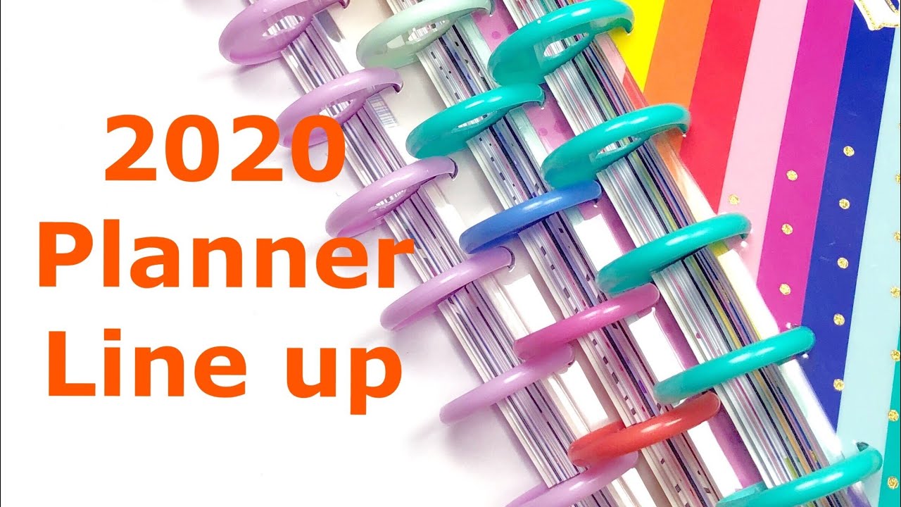 2020 Planner Line Up Review And Flip Through