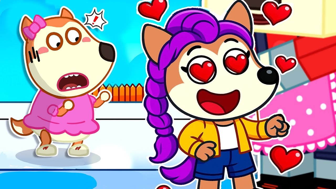 Nuevo ! ¡Lucy quiere ser más bella a los ojos de Wolfoo!😲Wolfoo está sorprendida | Wolfoo en Español