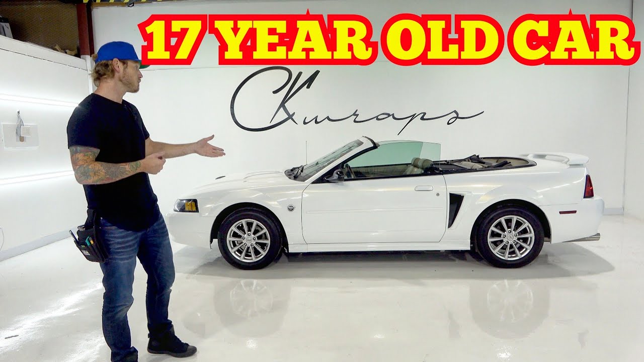 How I Wrapped A 17 YEAR OLD MUSTANG In 3M 2080