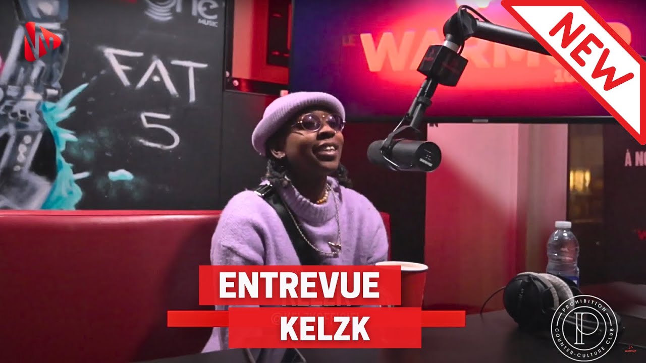 KELZK nouvelle rappeuse qui prend sa place dans la game.