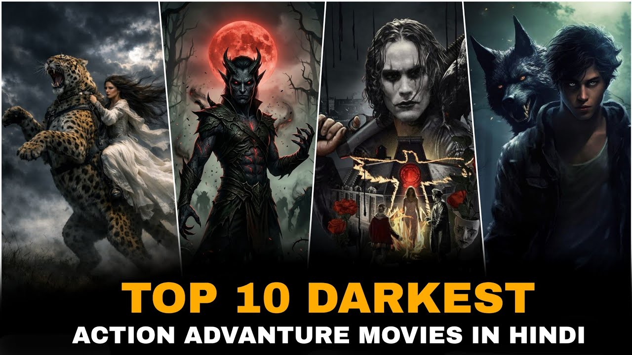 Top 10 Darkest Action Adventure Movies In Hindi | Best Adventure Movies | Dark world Movies | 2026 |