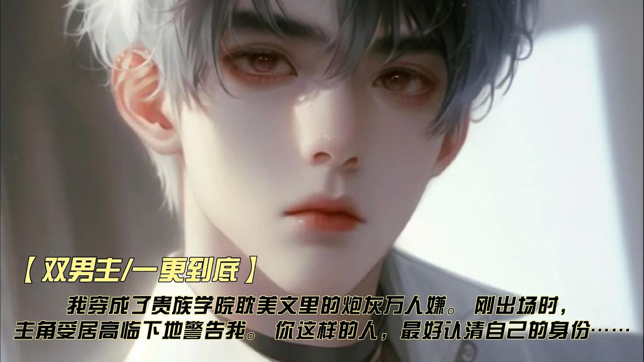 【雙男主角/一更到底】我穿成了貴族學院耽美文裡的砲灰萬人嫌。 剛出場時，主角受居高臨下警告我。 你這樣的人，最好認清自己的身分…