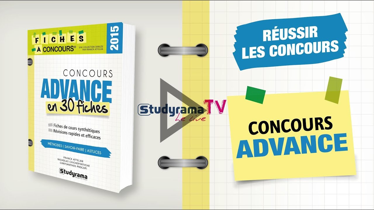 Concours Advance : conseils pour réussir les épreuves