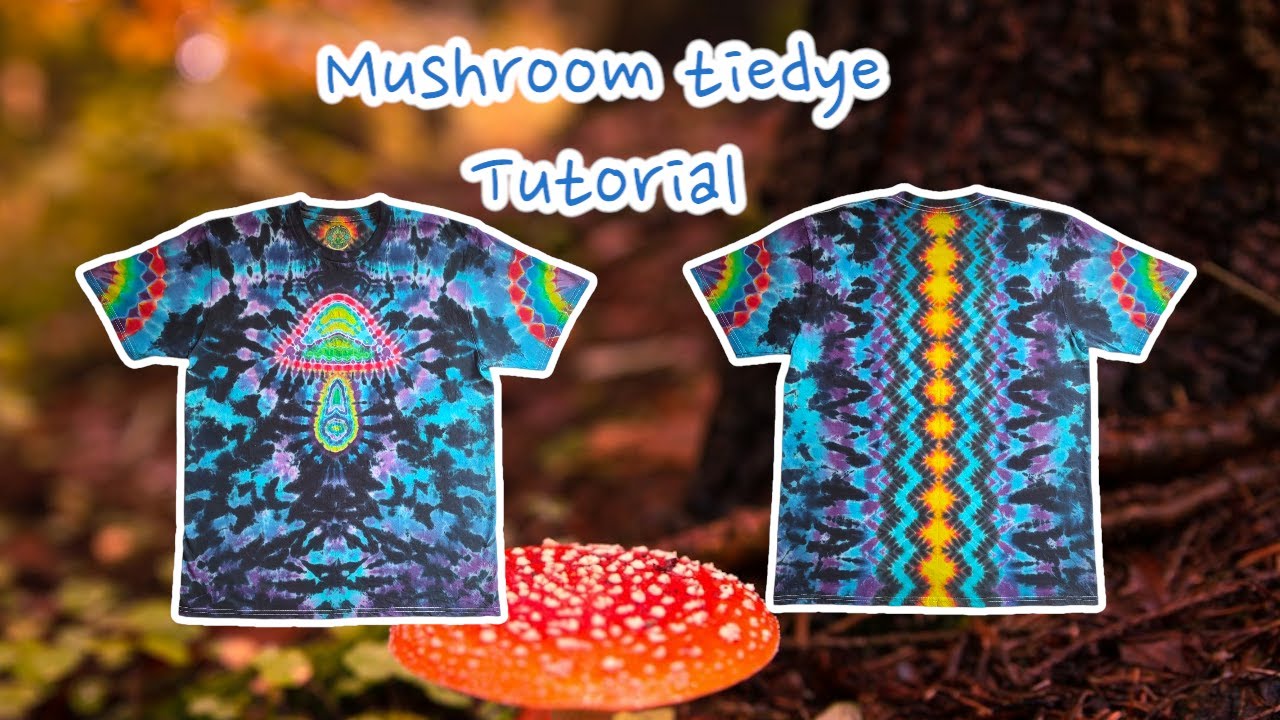 Mushroom Tie-Dye Shirt Tutorial Reveal: Must-See Transformation!
