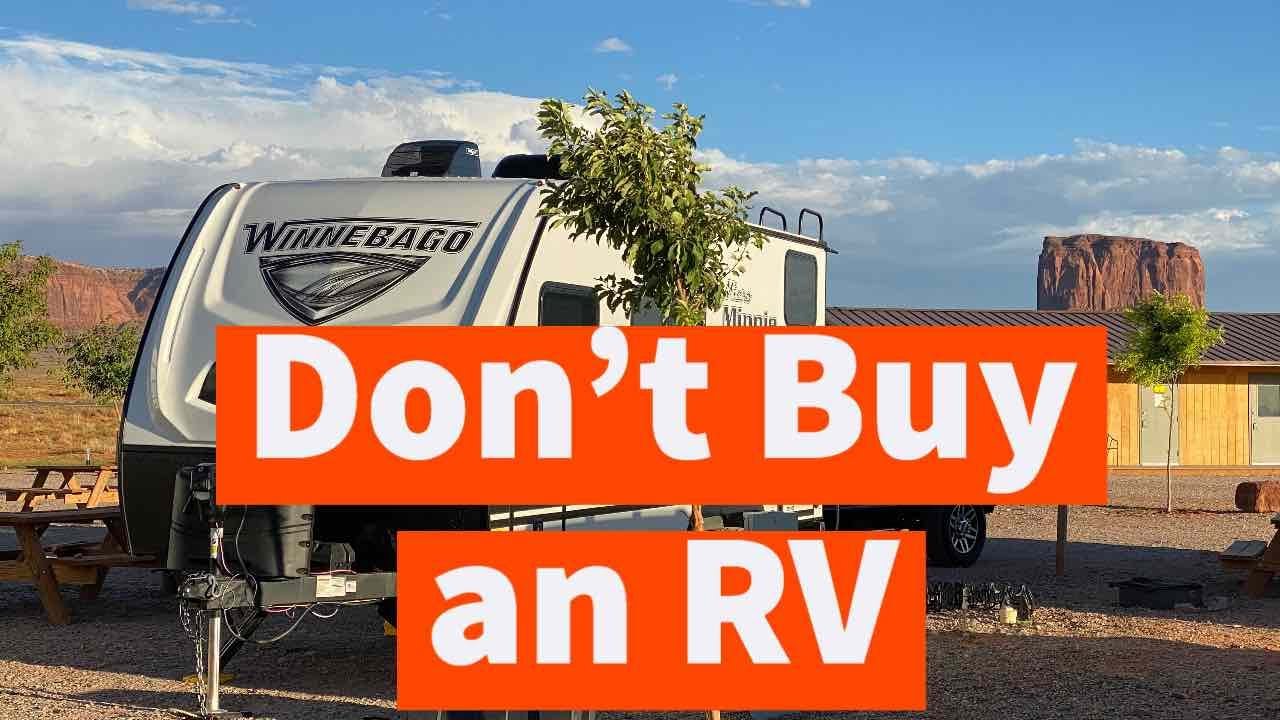 Don't buy an RV || Without watching this first