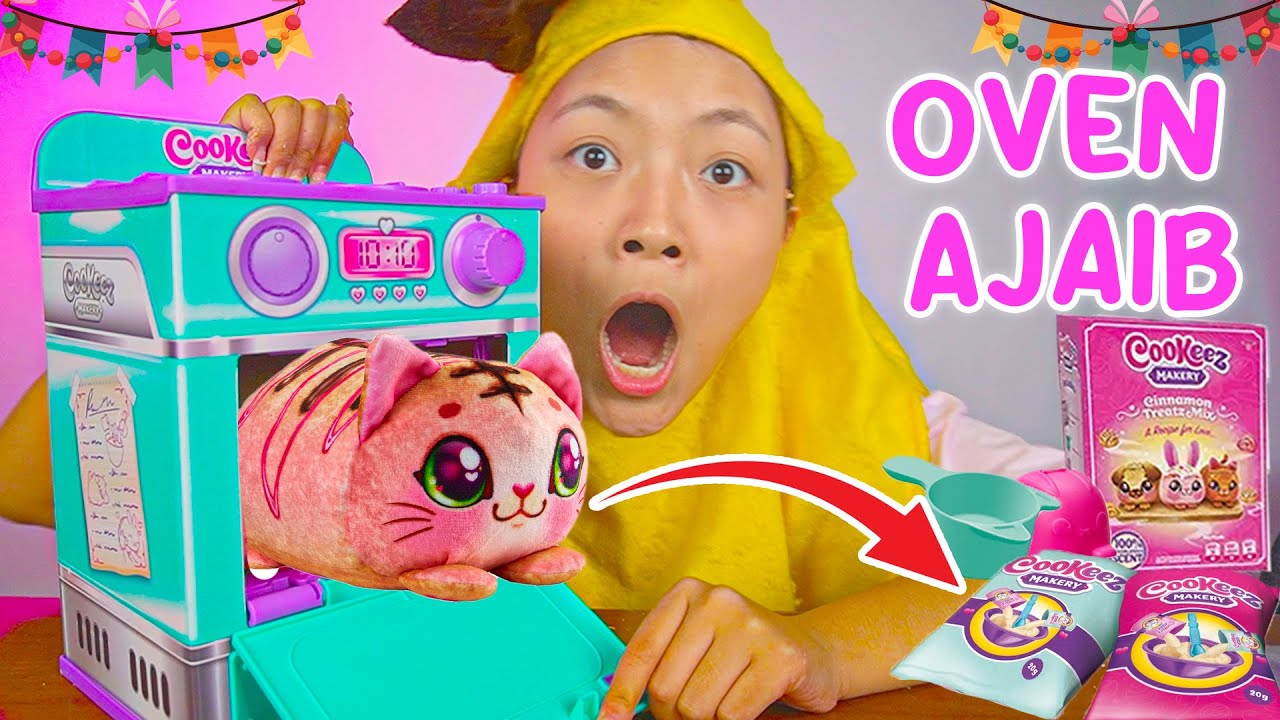 MAINAN OVEN AJAIB VIRAL | ROTI BERUBAH JADI BONEKA ?! COOKEEZ MAKERY MYSTERY BOX
