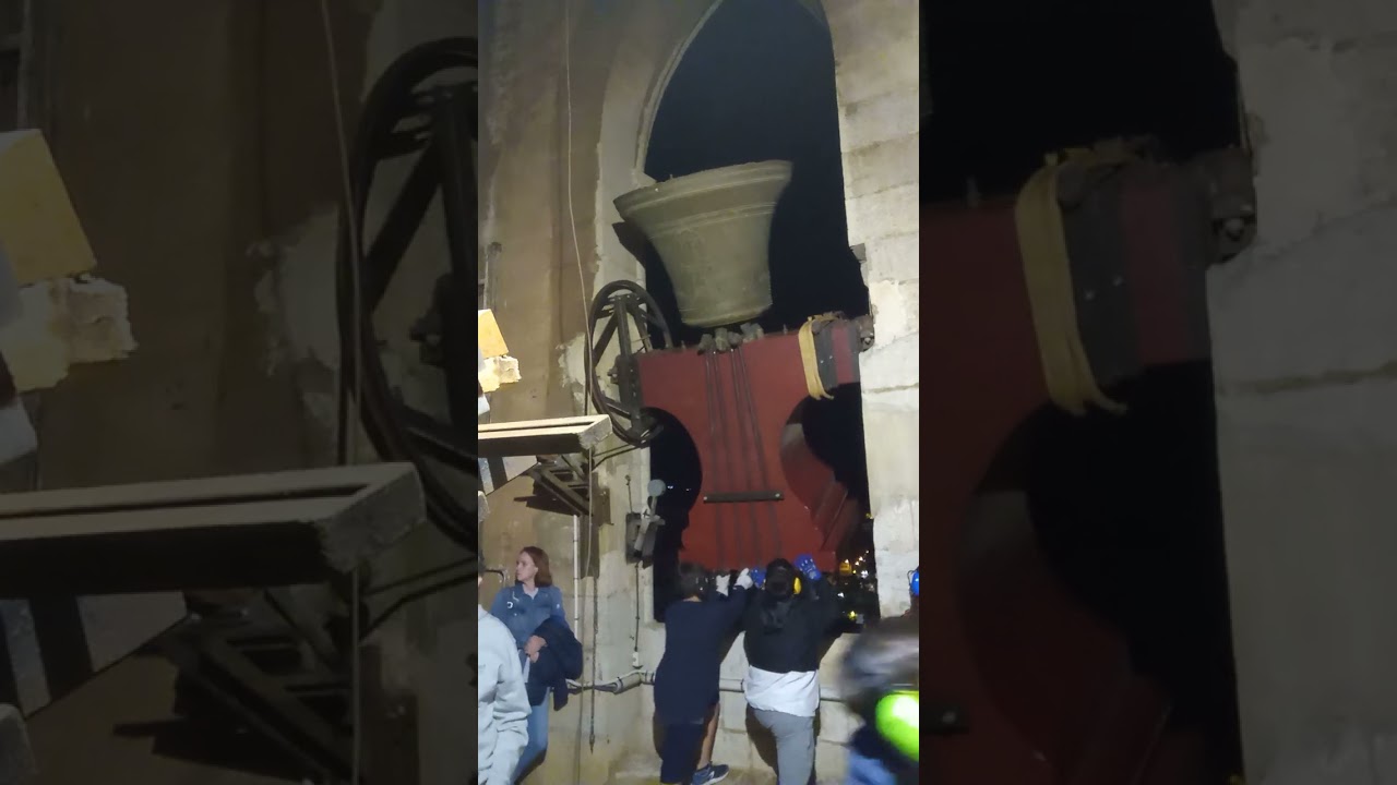 Volteo general de campanas Sagunto: La María con cuerda