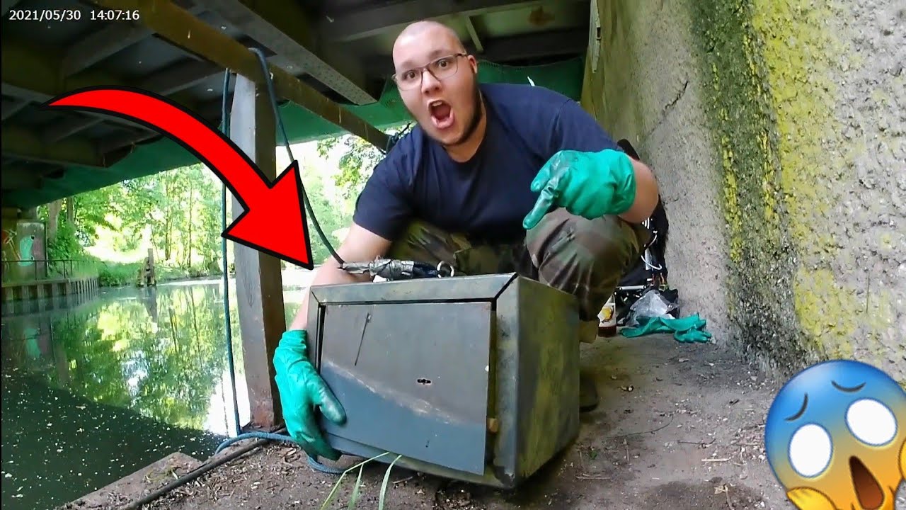 Unser Erster TRESOR 😲 | 🧲 Magnetfischen in Marienwerder | 💚 Magnet_4_Future