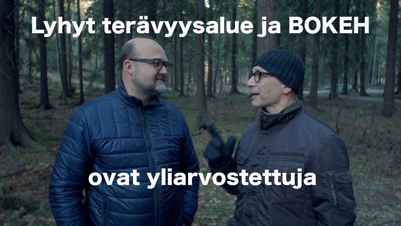 Lyhyt terävyysalue on yliarvostettu