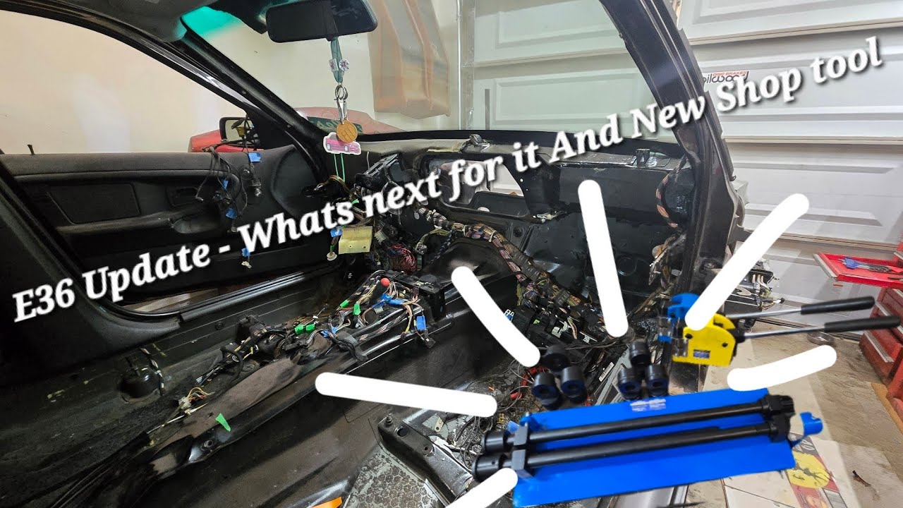 E36 Update - What the next few videos are going to be and A New Shop tool