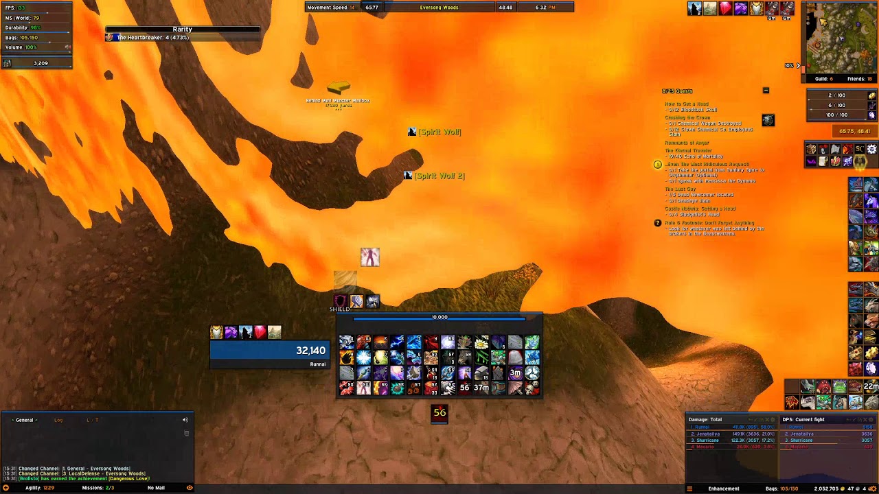 WoW Glitch Shadowlands 9.0.2: On top of Silvermoon City as Venthyr