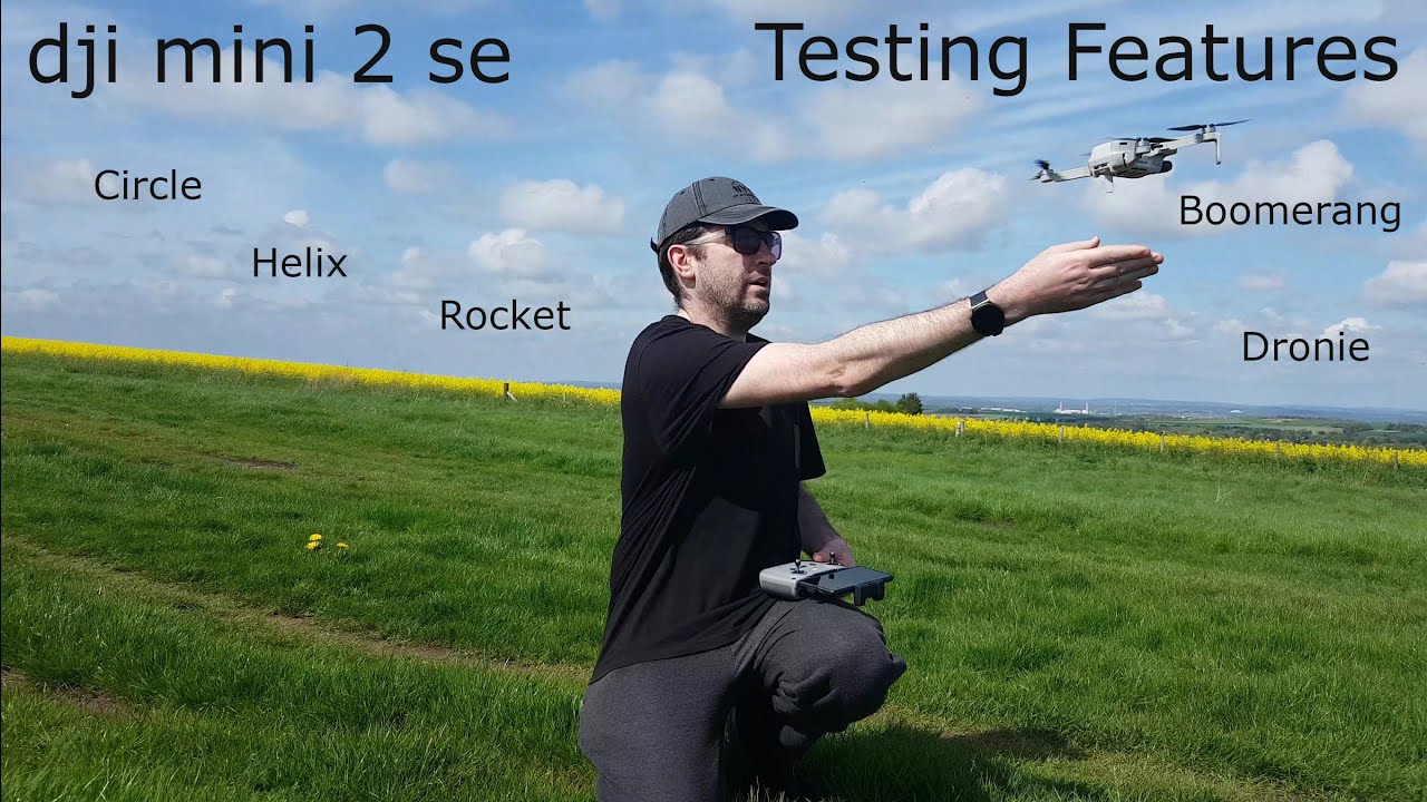 Умный дрон Dji mini 2 se с 5 режимами полета: QuickShots Dronie, Rocket, Circle, Helix и Boomerang