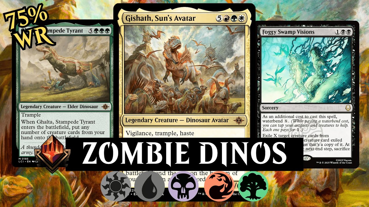 🔴⚫🟢Turn 3 Wins With Reanimated Dinosaurs  | MTG Arena Standard Jund