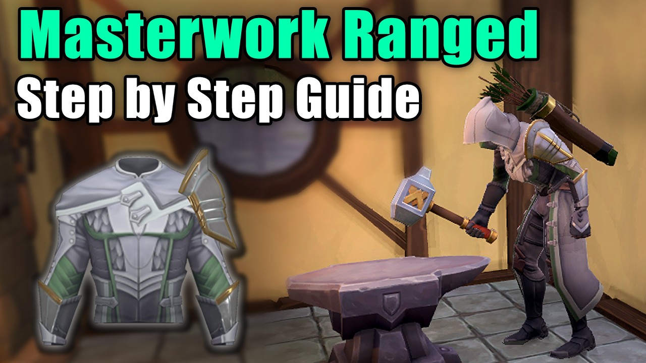 How to make the Masterwork Ranged Armour on Runescape (Step by Step Guide)