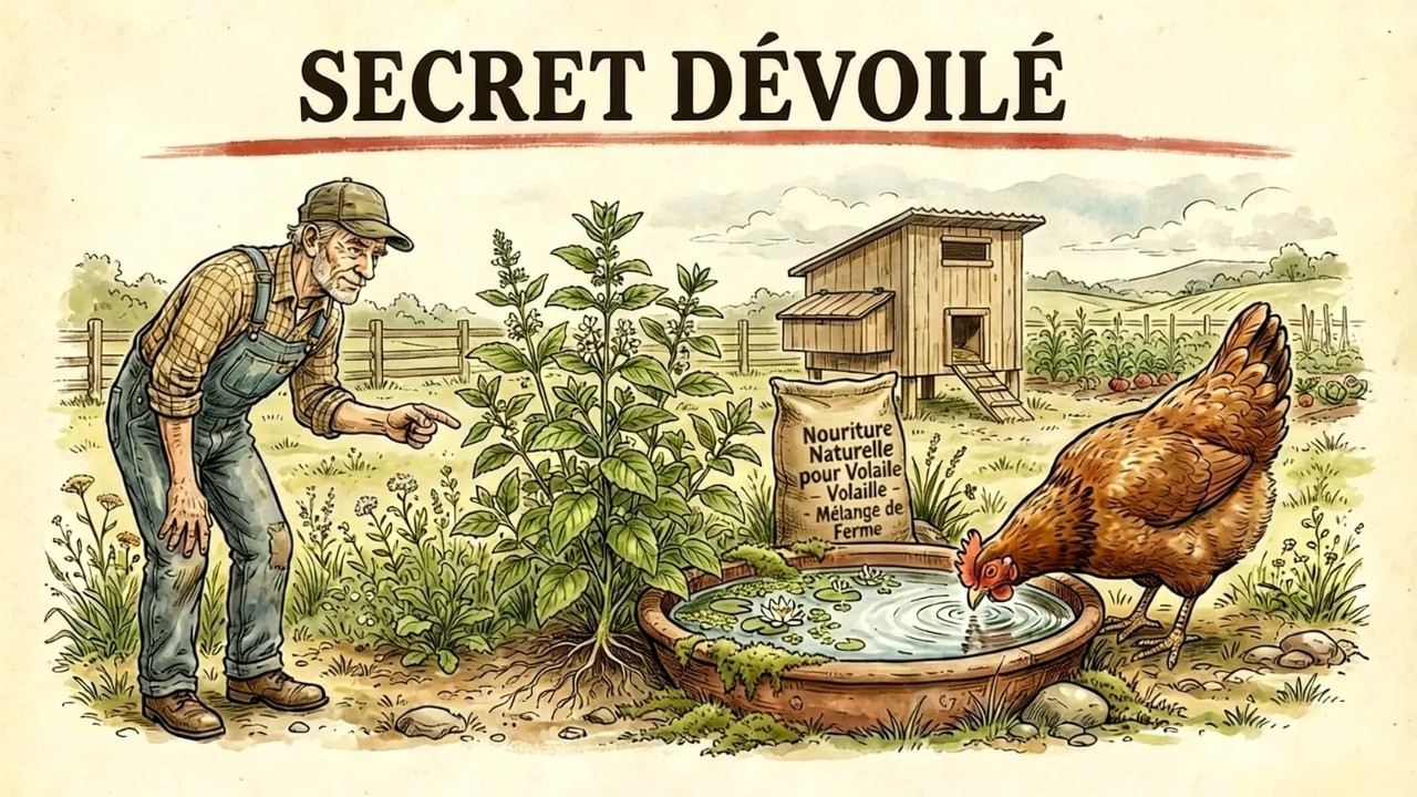 6 Plantes Gratuites Qui Nourrissent les Poules Pour Toujours (Pourquoi Cachées ?!)