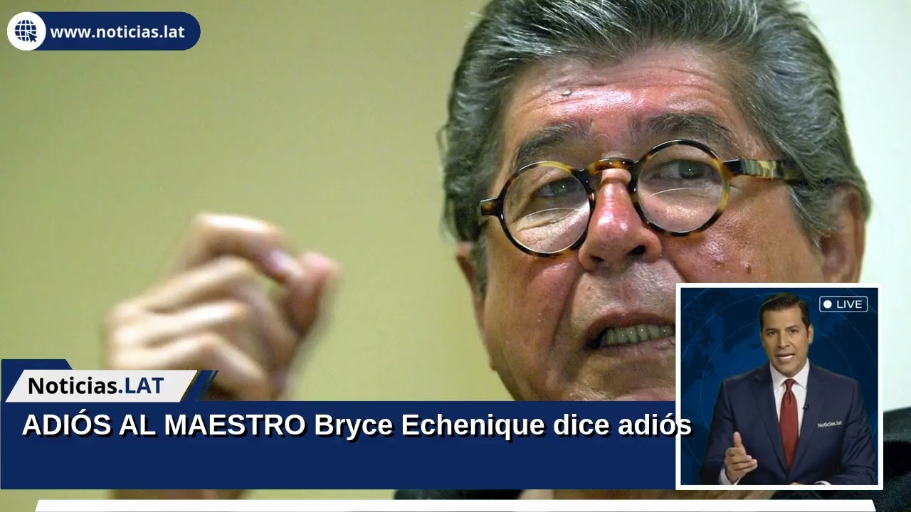 ADIÓS AL MAESTRO: Bryce Echenique dice adiós
