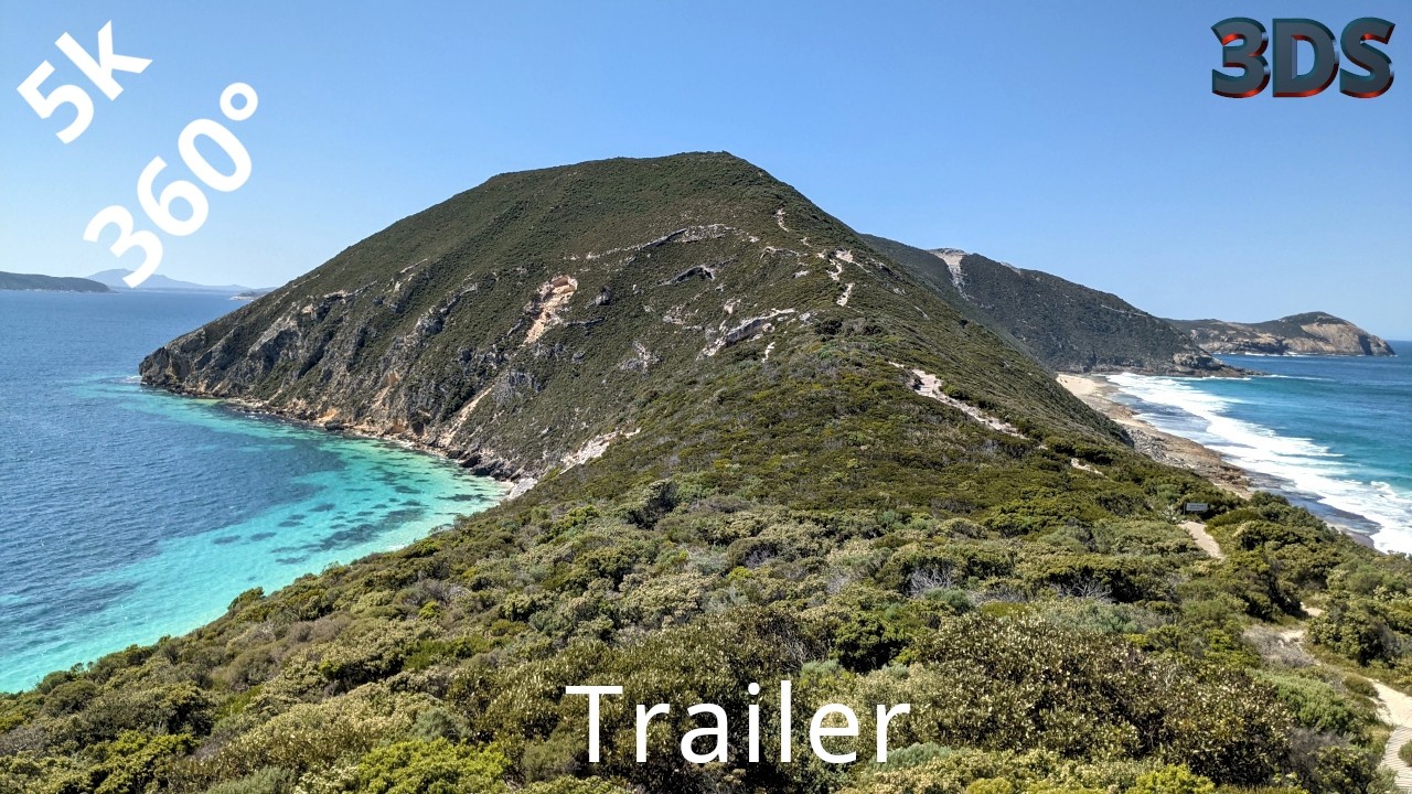 Hike Isthmus Beach (Australien), Trip1, Trailer, 360°