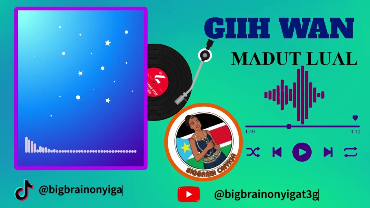 MADUT LUAL - GIIH WAN - SOUTH SUDAN LUO MUSIC - OLD GOOD SONGS
