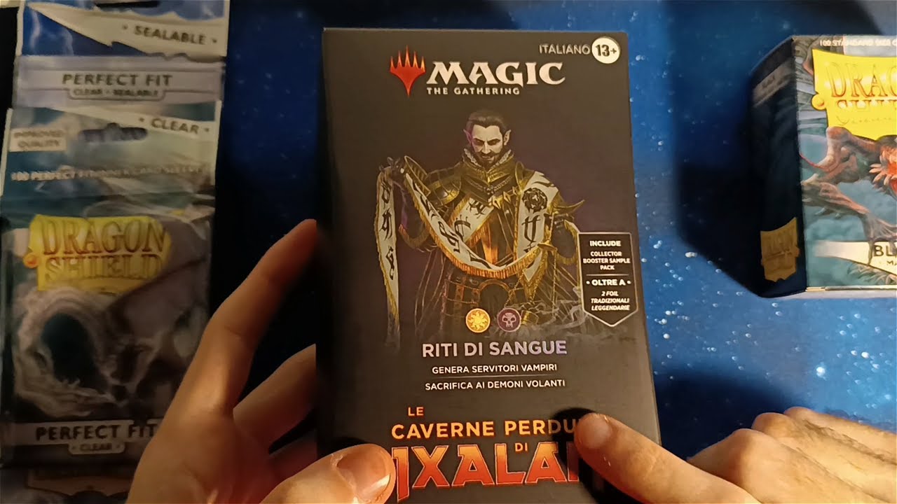 Unboxing Mazzo Vampiro - ASMR ITA