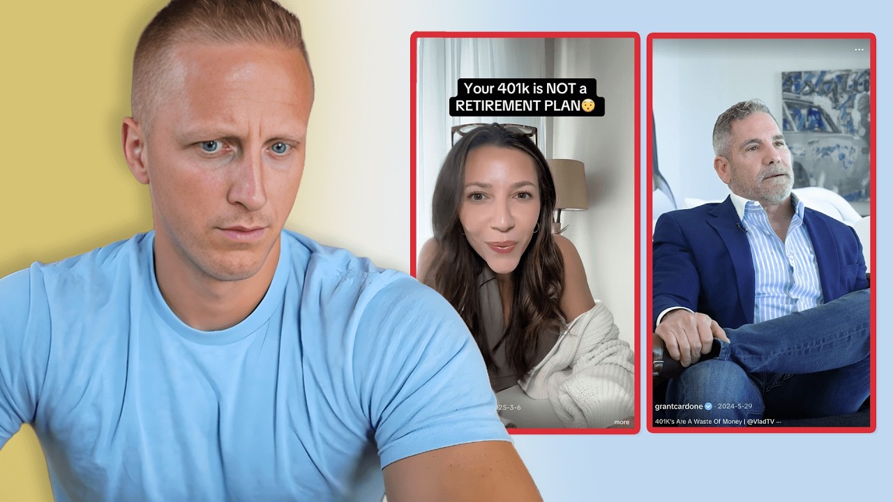 Финансовый эксперт реагирует на советы по пенсионным планам 401K в TikTok | Предупреждение: не по...