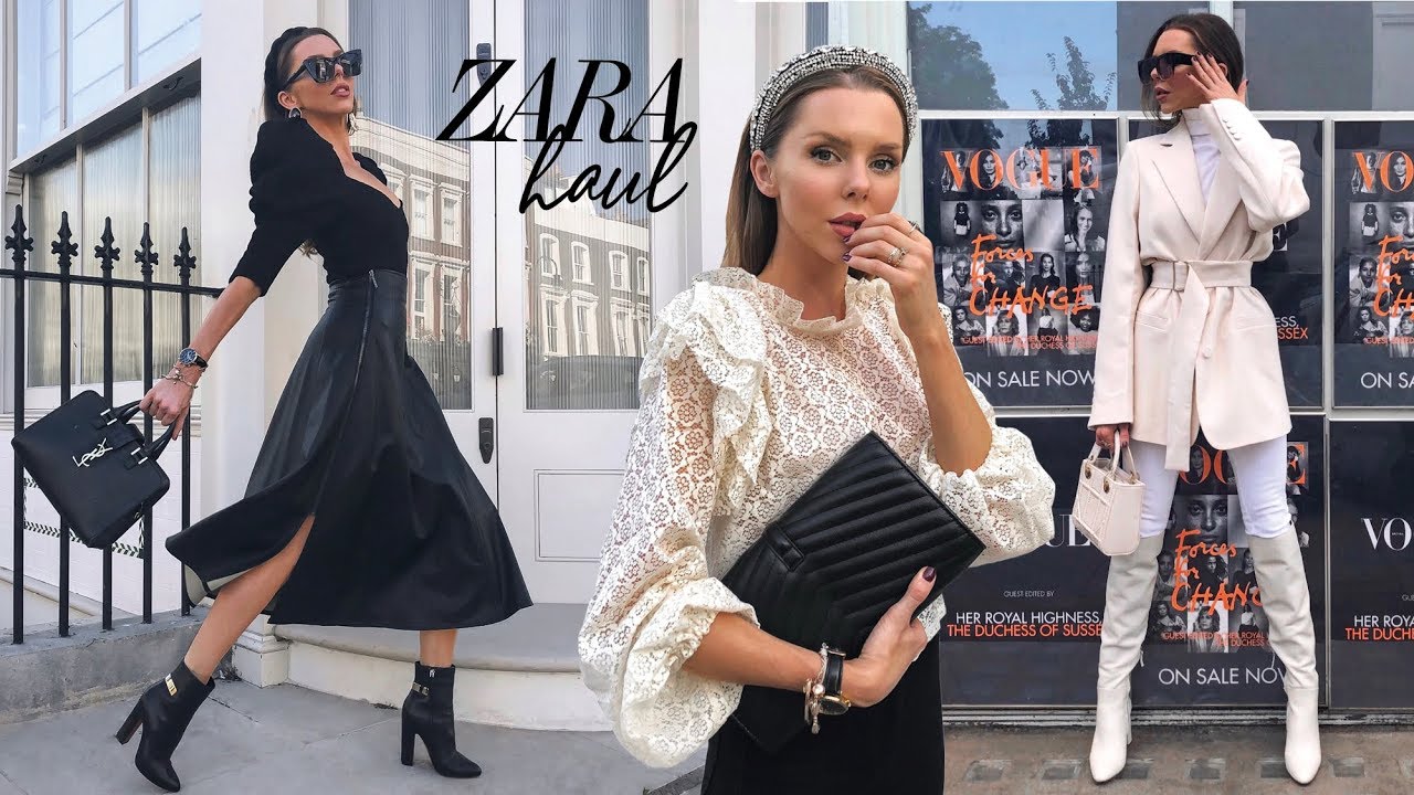 NEW IN ZARA HAUL & TRY ON / PreFall Transitional Pieces!