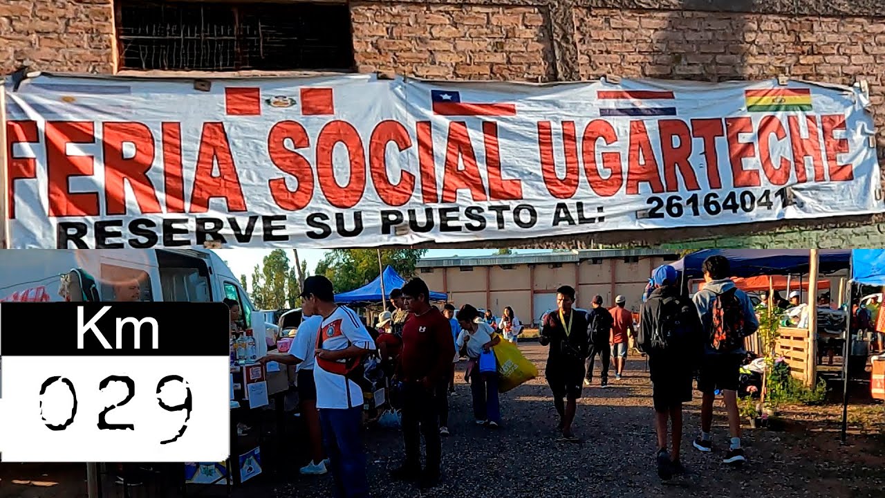 Km 029 la parte de UGARTECHE que faltó. LA FERIA SOCIAL Mendoza AR