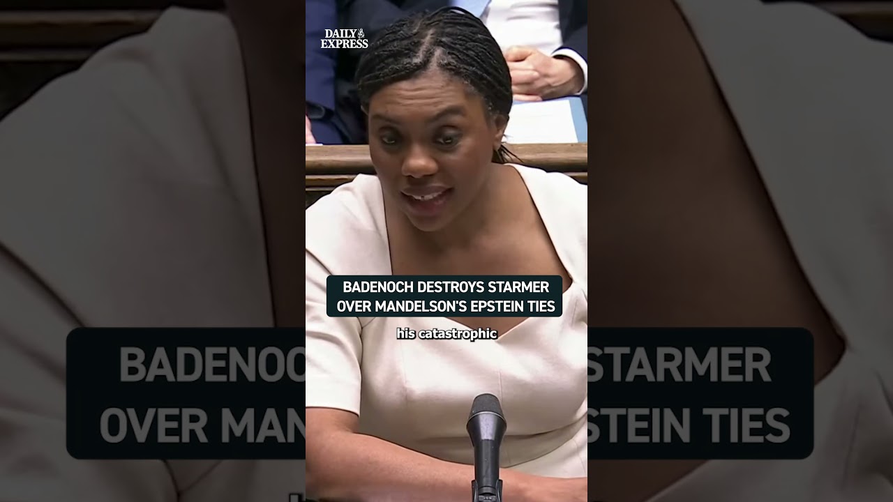 BREAKING: Kemi Badenoch launched a brutal attack on the PM over Mandelson's Epstein ties 🔴