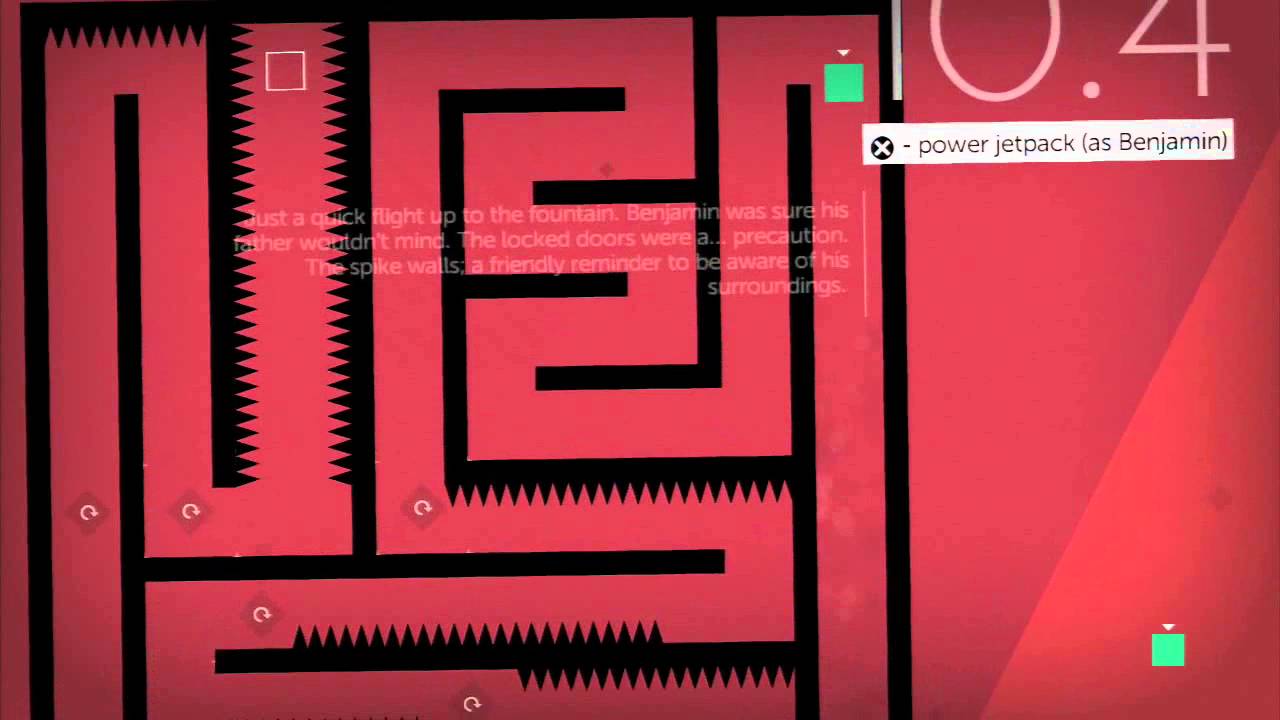 Thomas Was Alone: Benjamin's Flight Gameplay
