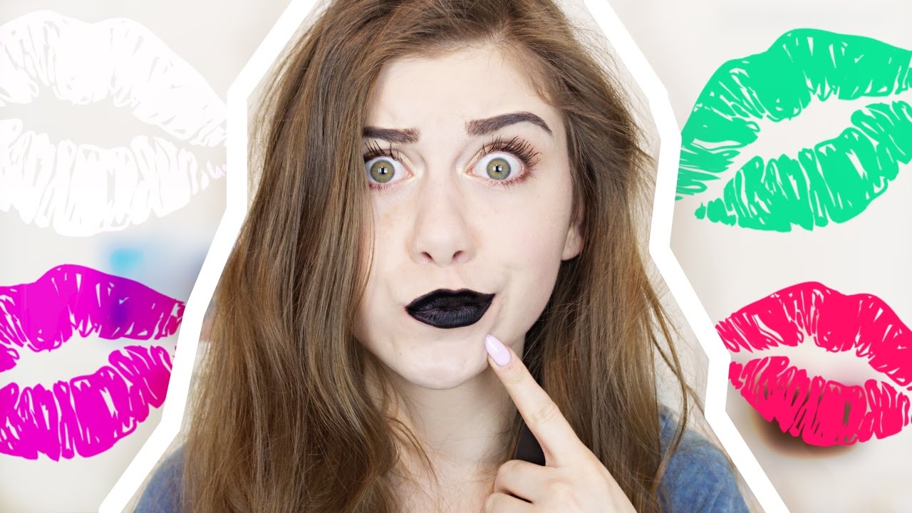 CZARNA POMADKA ZA 1$?! 💄 TEST